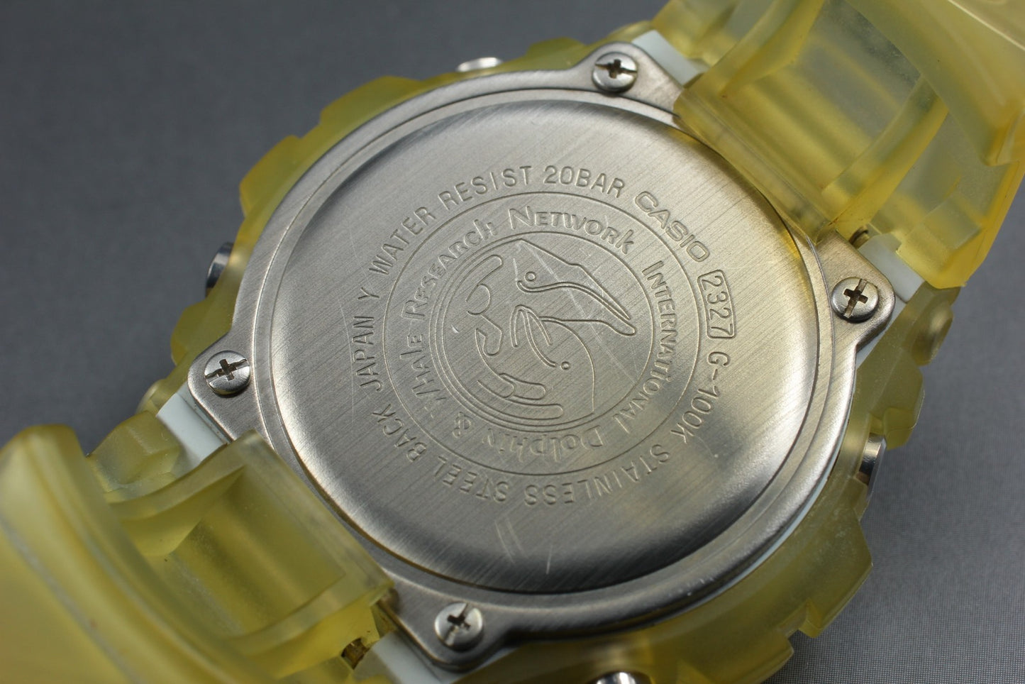 Rare [Near MINT] Casio G-Shock G-100K Dolphin Whale Conference Collectible Watch