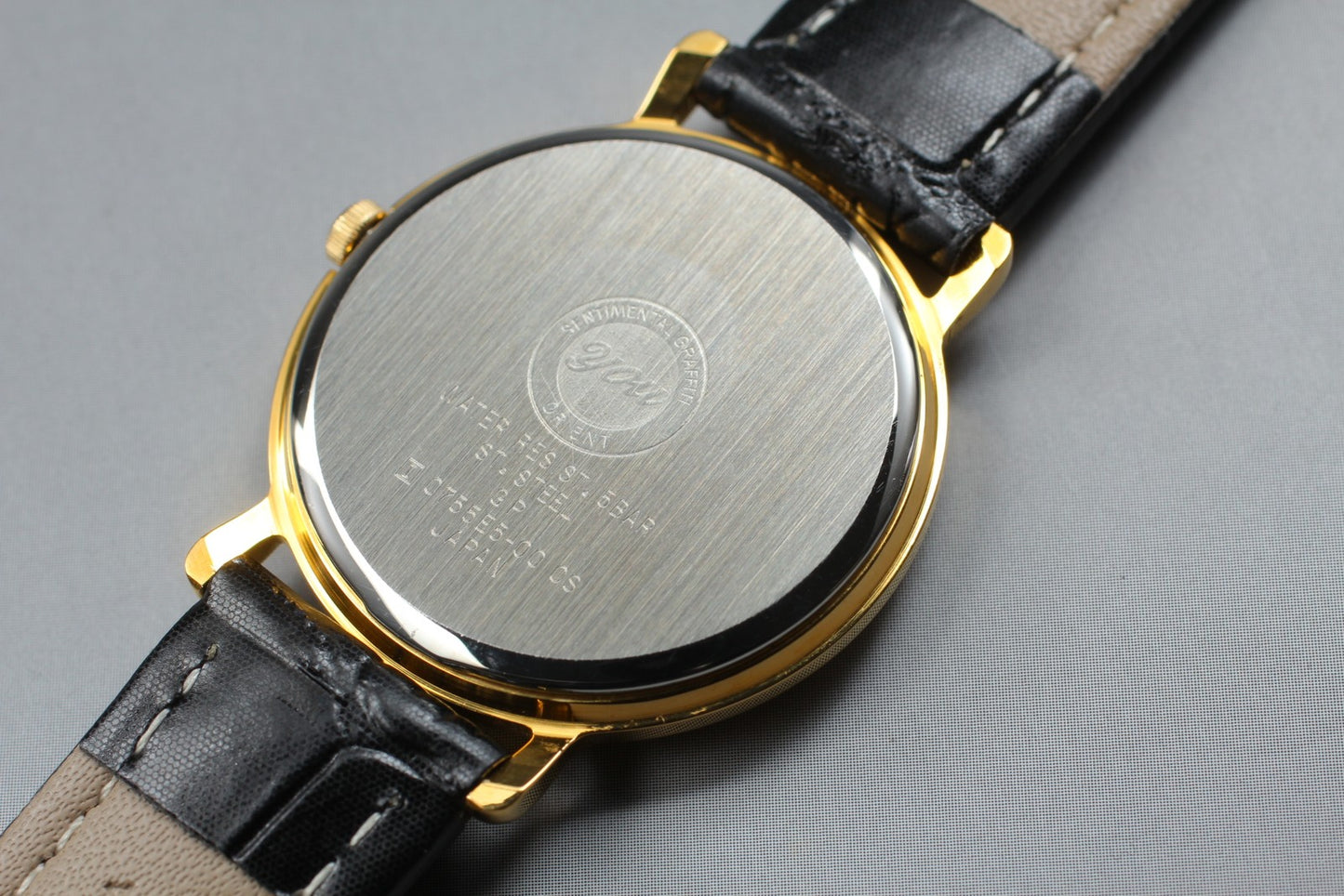 MINT w/ Tag Orient You C755E5-00 Gold White Quartz 31mm Men's Watch From JAPAN