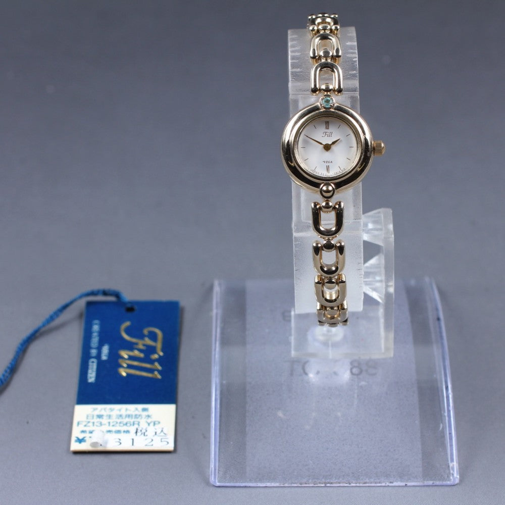 Near MINT CITIZEN Fill 5E21-L06686 White Quartz 18mm Ladies Watch