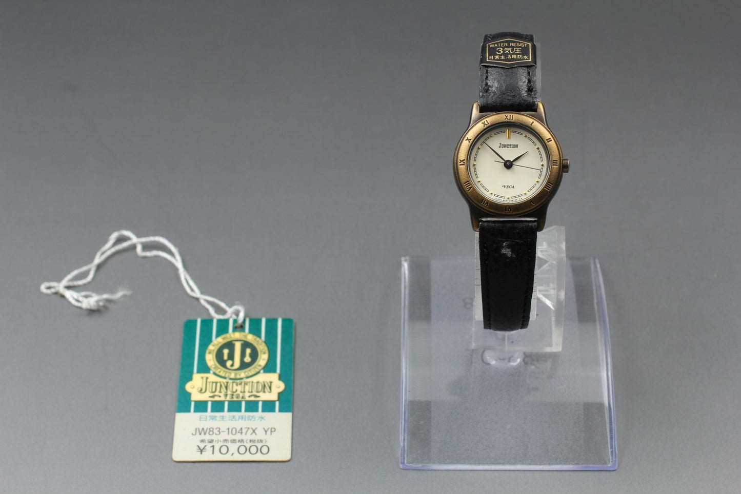 Near MINT Tag Citizen Junction Vega 6A31-L01374 Roman Gold Quartz Ladies Watch