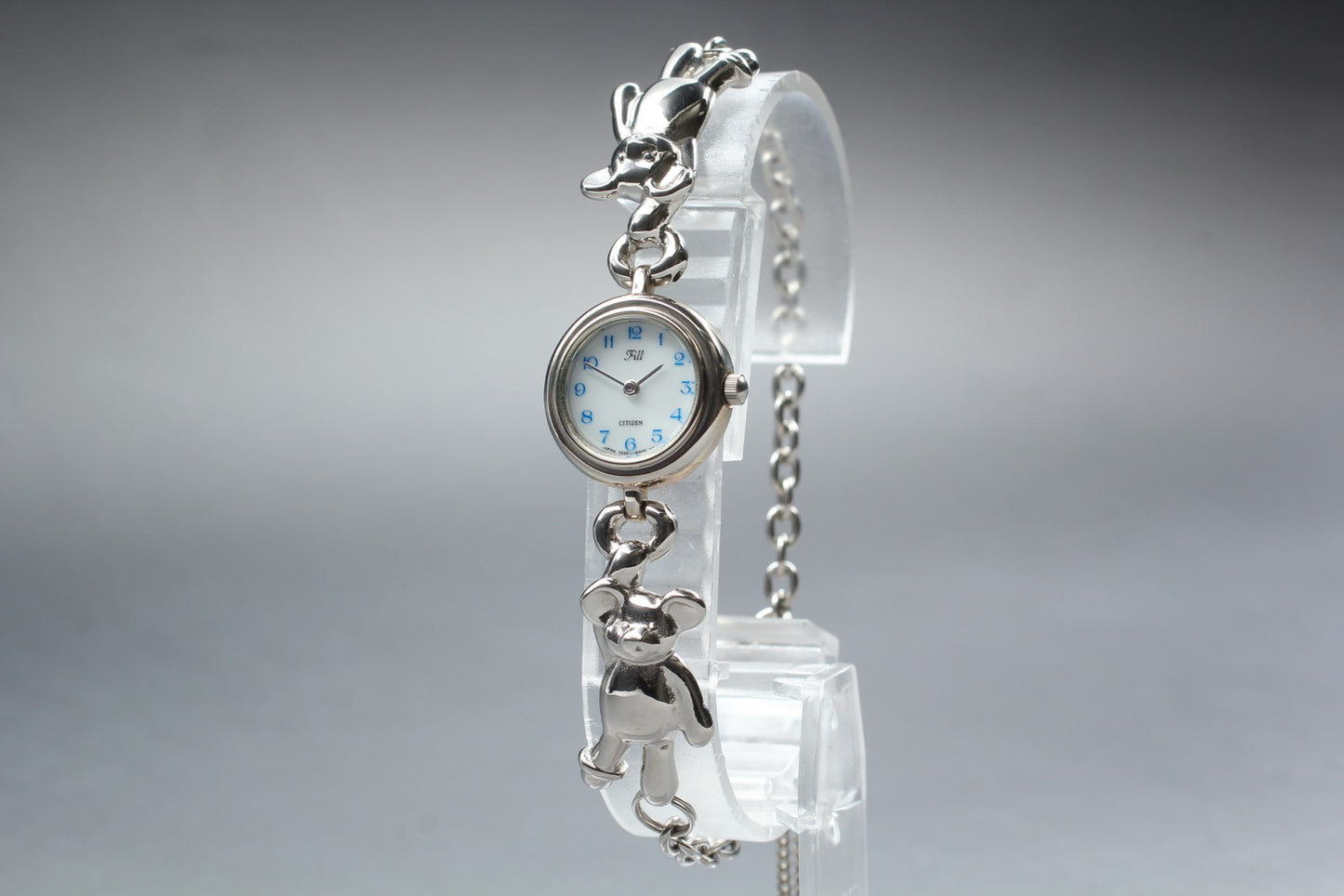 NOS [N MINT w/ Tag] Citizen Fill 3220-L07780 Bears Bracelet Quartz Ladies Watch