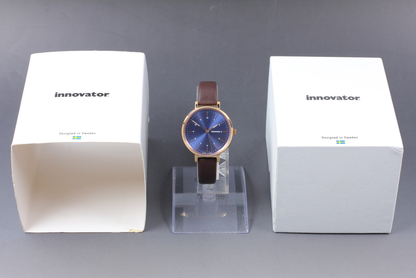 Near MINT w/ Box Innovator 3 IN-0008 Blue Dial 32mm Quartz Men's Watch Japan