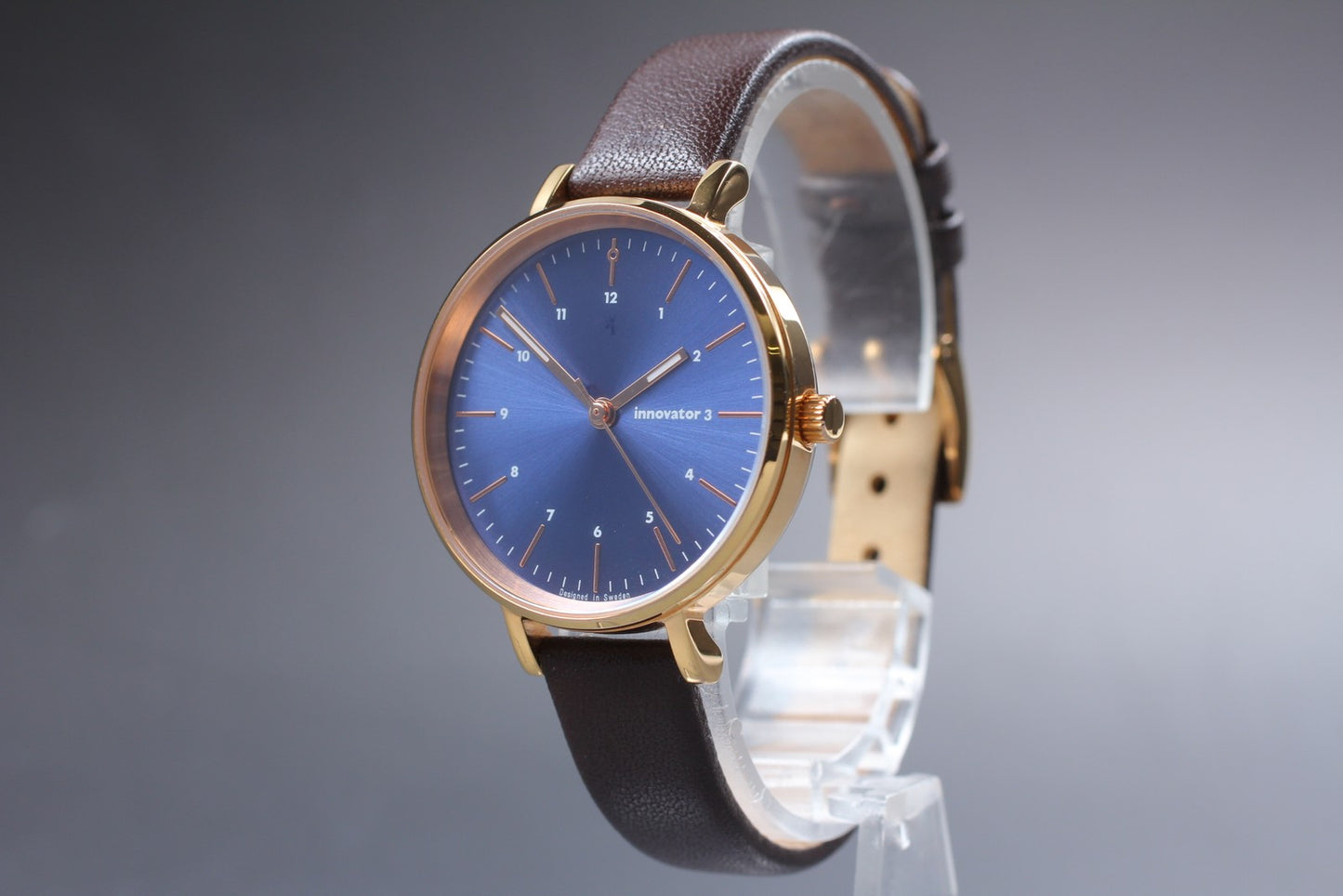 Near MINT w/ Box Innovator 3 IN-0008 Blue Dial 32mm Quartz Men's Watch Japan