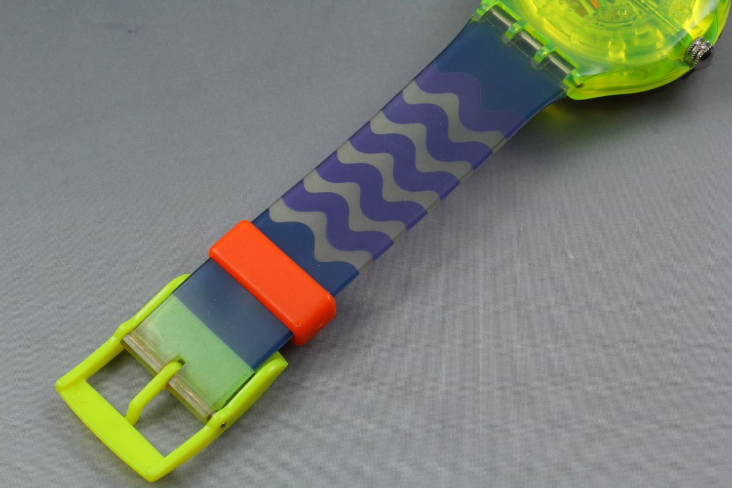 Exc+5 Full Set Swatch 1992 Scuba 200m Coming Tide SDJ100 Quartz 38mm Men's Watch