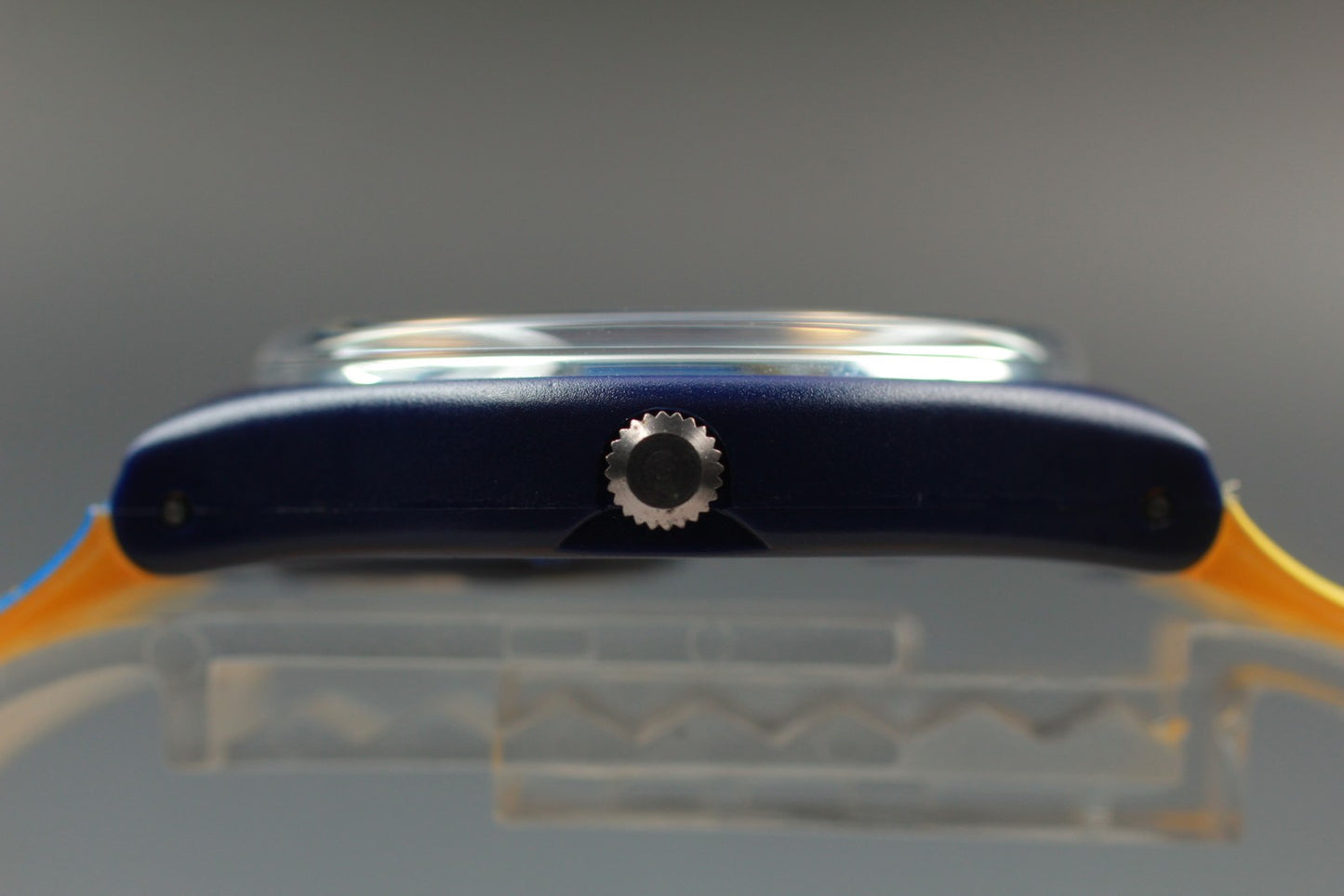 Exc+5 Full Set 1992 Swatch Backstage GN120 Quartz 33mm Men's Watch Box Paper