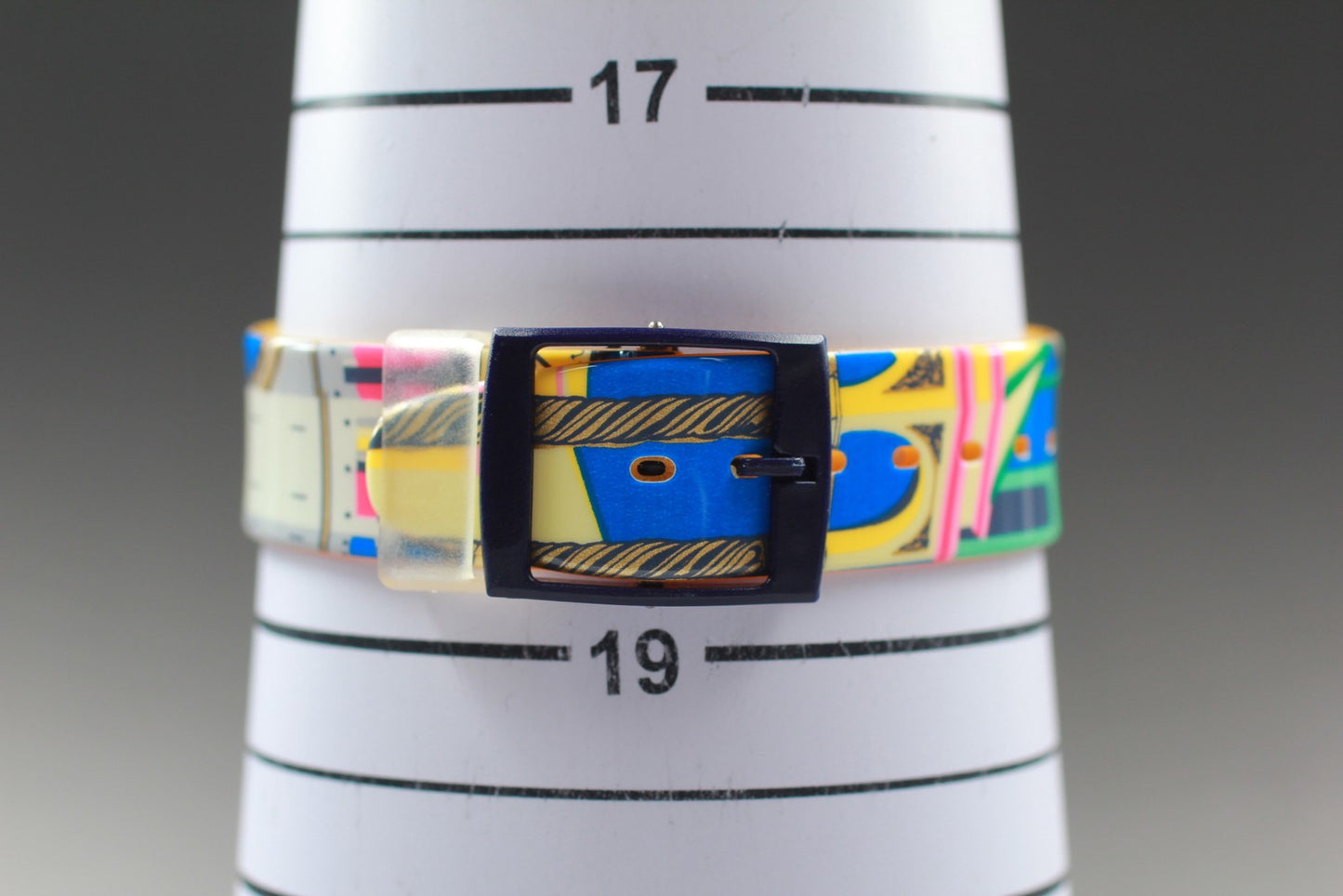 Exc+5 Full Set 1992 Swatch Backstage GN120 Quartz 33mm Men's Watch Box Paper