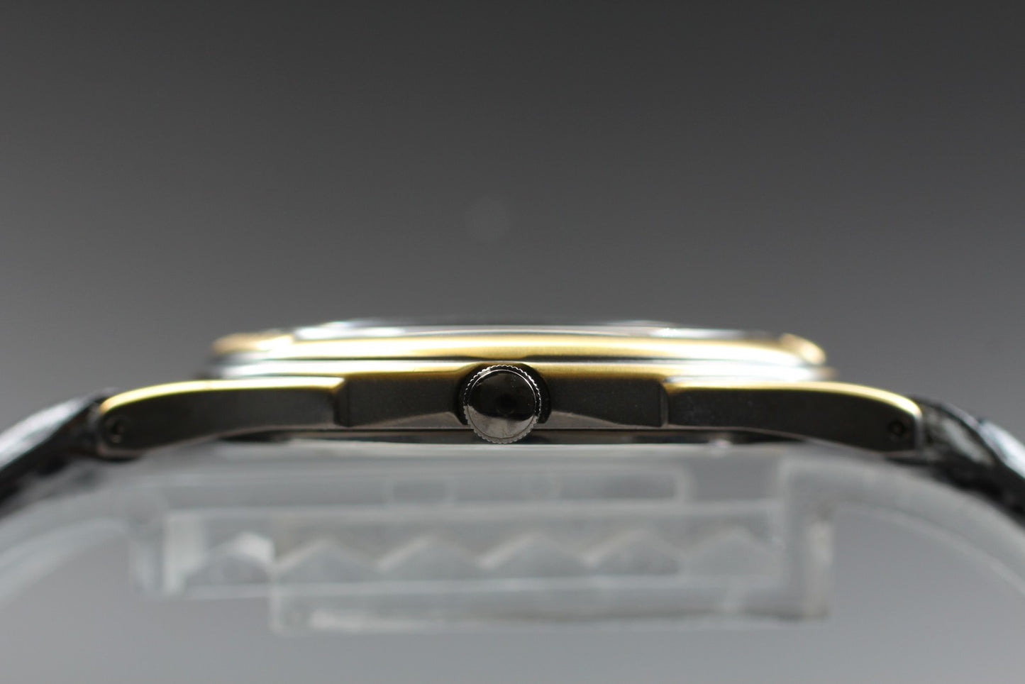 Near MINT w/ Tag Orient You C75291-50 Roman White Gold Quartz 32mm Men's Watch