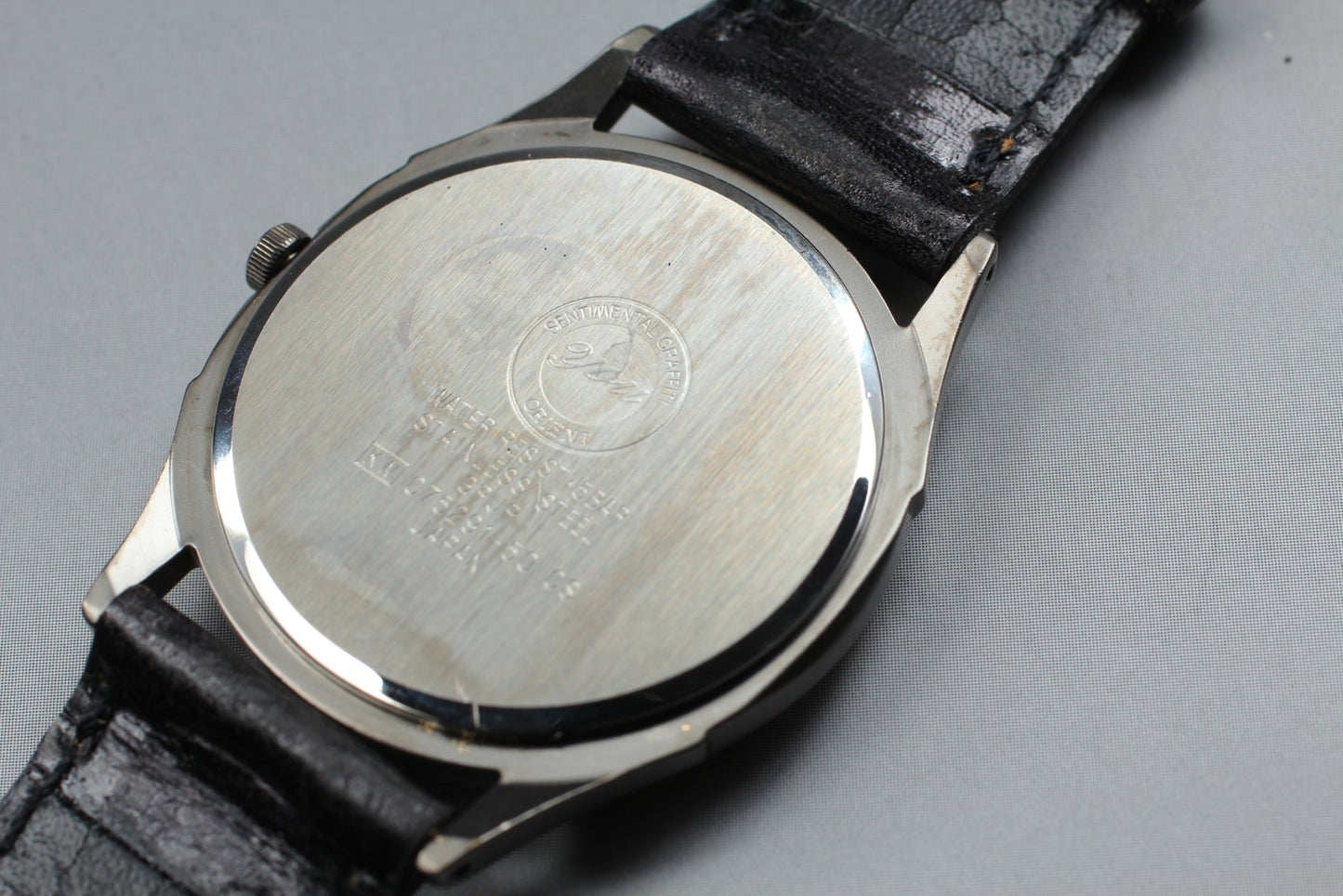 Near MINT w/ Tag Orient You C75291-50 Roman White Gold Quartz 32mm Men's Watch