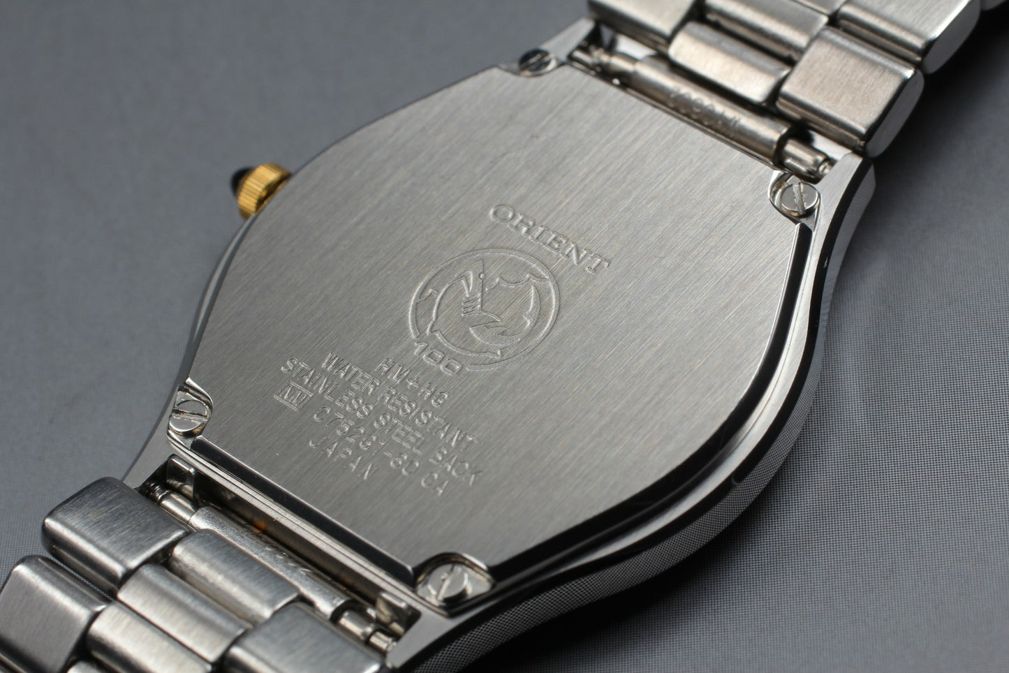 MINT w/ Tag Orient Fuerza C752G1-60 White Arabic Quartz 33mm Men's Watch JAPAN