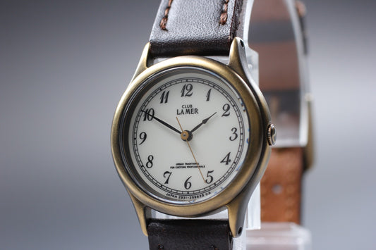 MINT w/ Tag Citizen Club Lamer 2951-296273 White Quartz 24mm Ladies Watch JAPAN