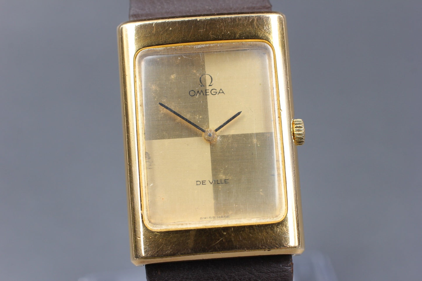 Vintage 1973 [Exc+5] OMEGA De Ville 111.0112 Cal.625 Manual Unisex Watch JAPAN
