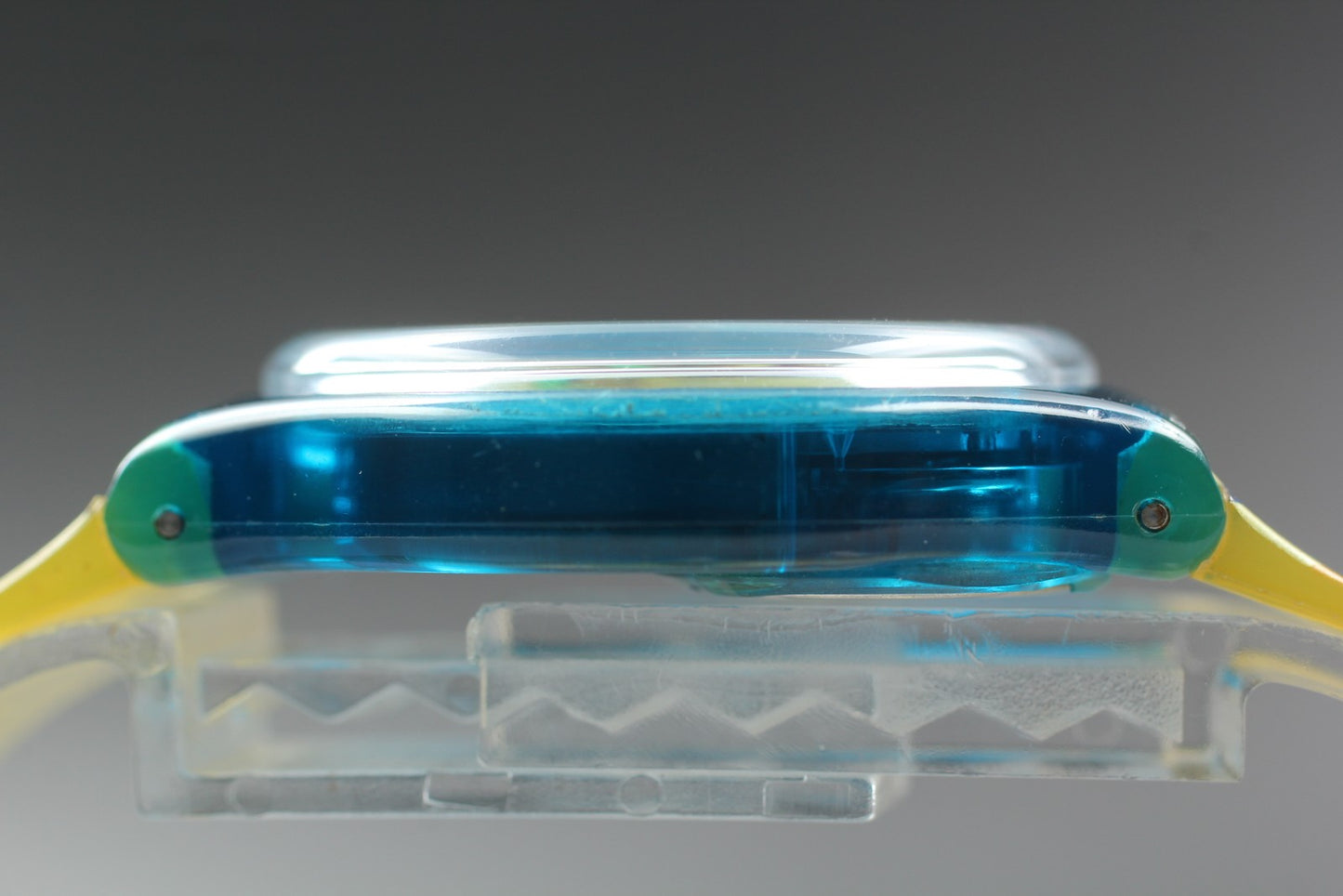 Exc+5 Swatch 1992 PERROQUET GN119 Fish & Palm Trees Quartz 34mm Men's Watch