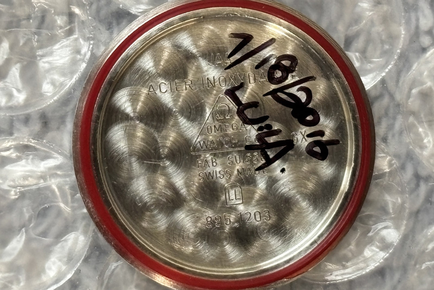 OMEGA Constellation Mini 1267.70 Diamond MOP Half Bar Quartz 22mm Ladies Watch