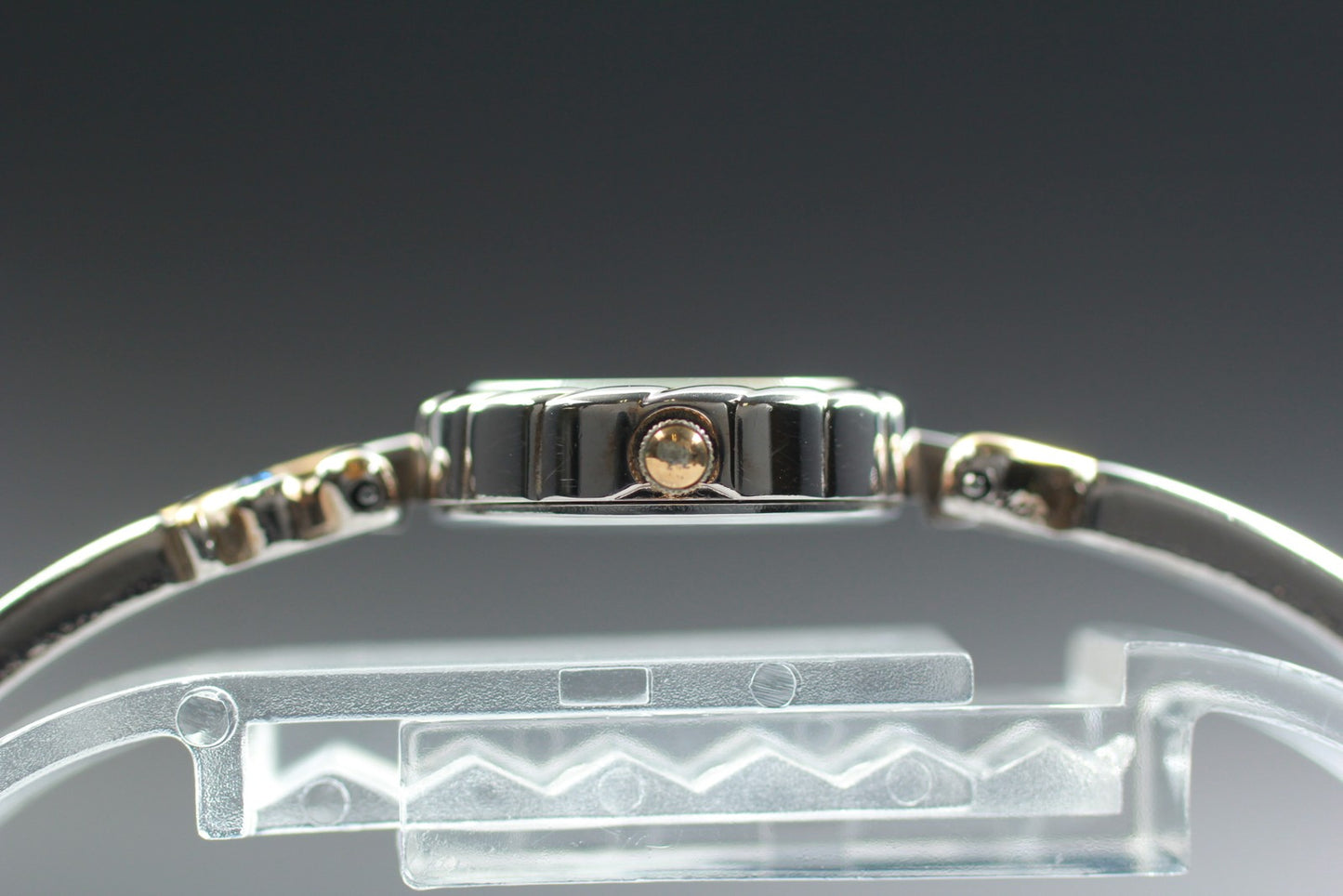 1999 Near MINT Seiko Alba Y150-0A30 White Two-tone Bracelet Quartz Ladies Watch