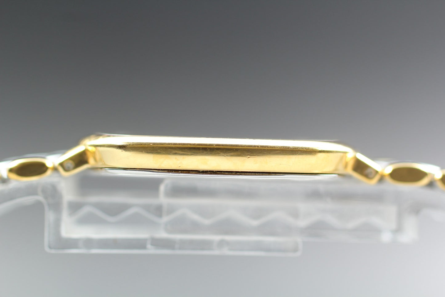 1989 Near MINT OMEGA De Ville 395.0877.2 Cal.1378 Square Quartz 30mm Men's Watch