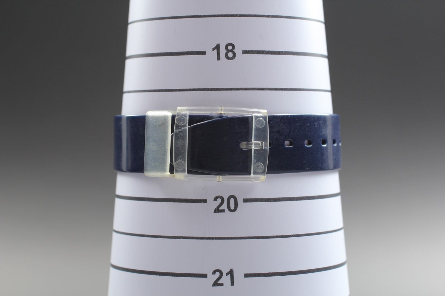 Exc+5 Swatch Blue Nite GK732 Date Date Black Quartz 34mm Men's Watch From JAPAN