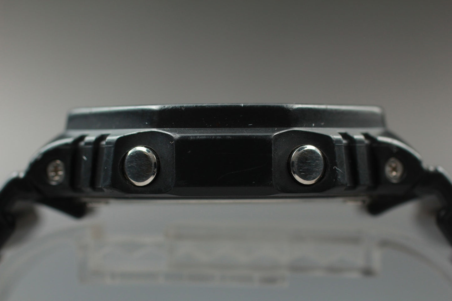 Exc+5 w/ Case Casio G-shock GA-2100 5611 Ana-digi Black 45mm Men's Digital Watch