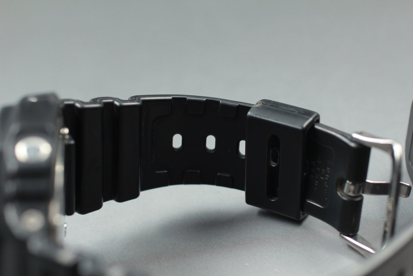 Exc+5 w/ Case Casio G-shock GA-2100 5611 Ana-digi Black 45mm Men's Digital Watch