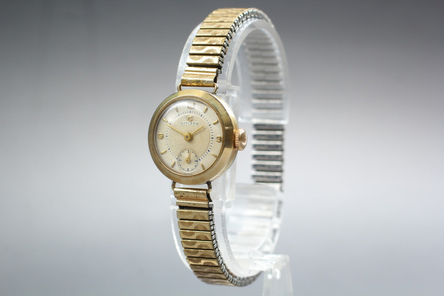 Vintage [Exc+5] Citizen 8004 14K Gold Filled Manual 22mm Ladies Watch From JAPAN