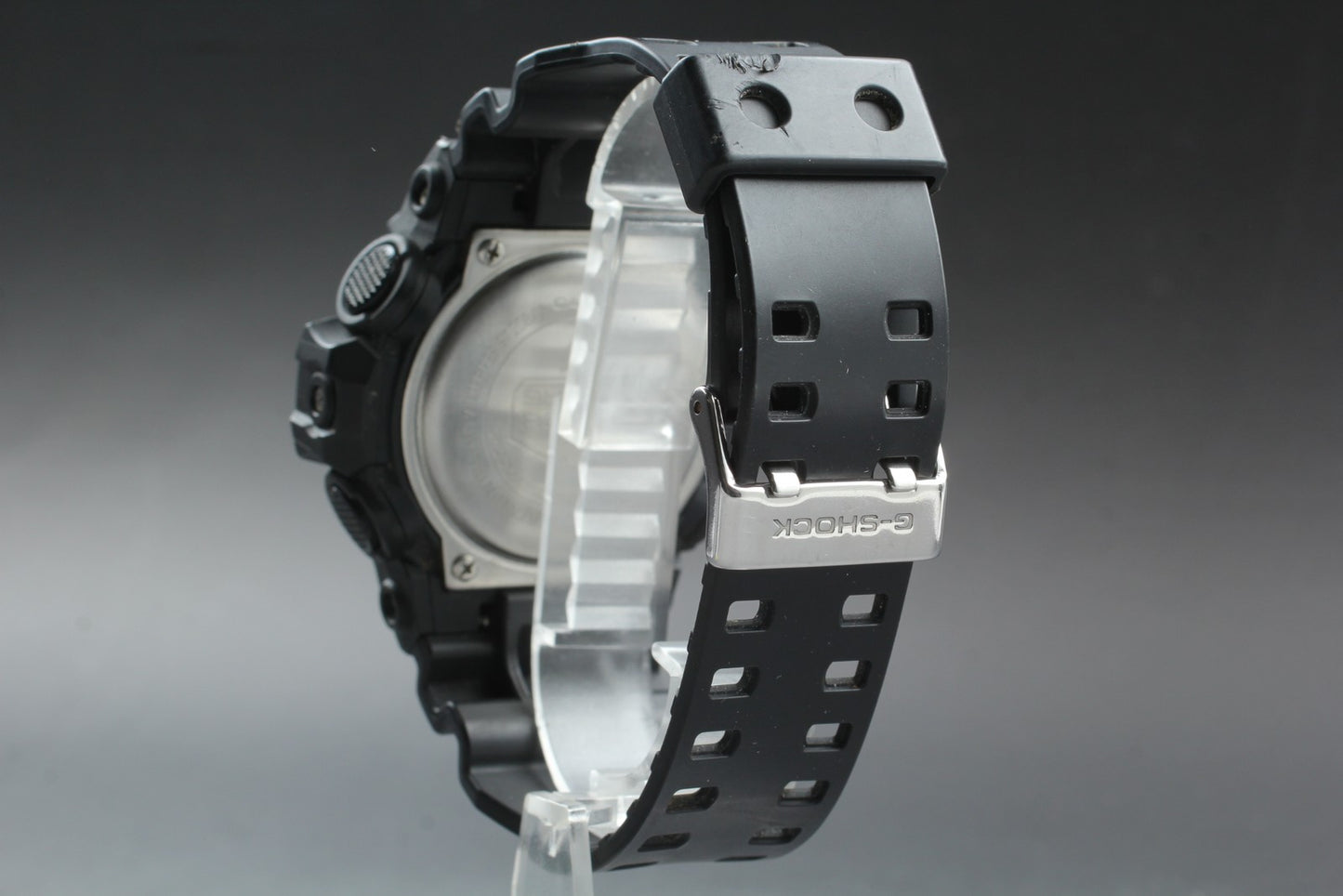 Exc+5 Casio G-shock GA-710 5522 Black Ana Digi Quartz Digital Men's Watch JAPAN