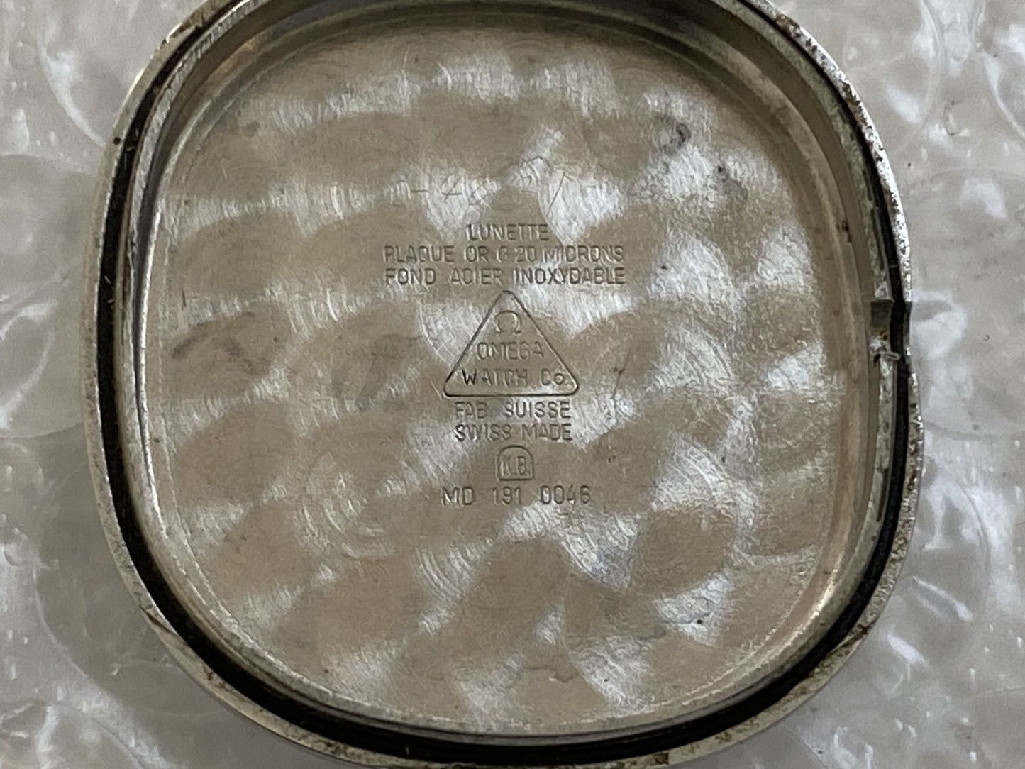 Vintage 1978 Near MINT OMEGA De Ville 191.0046 Cal.1330 Gold Quartz Men's Watch