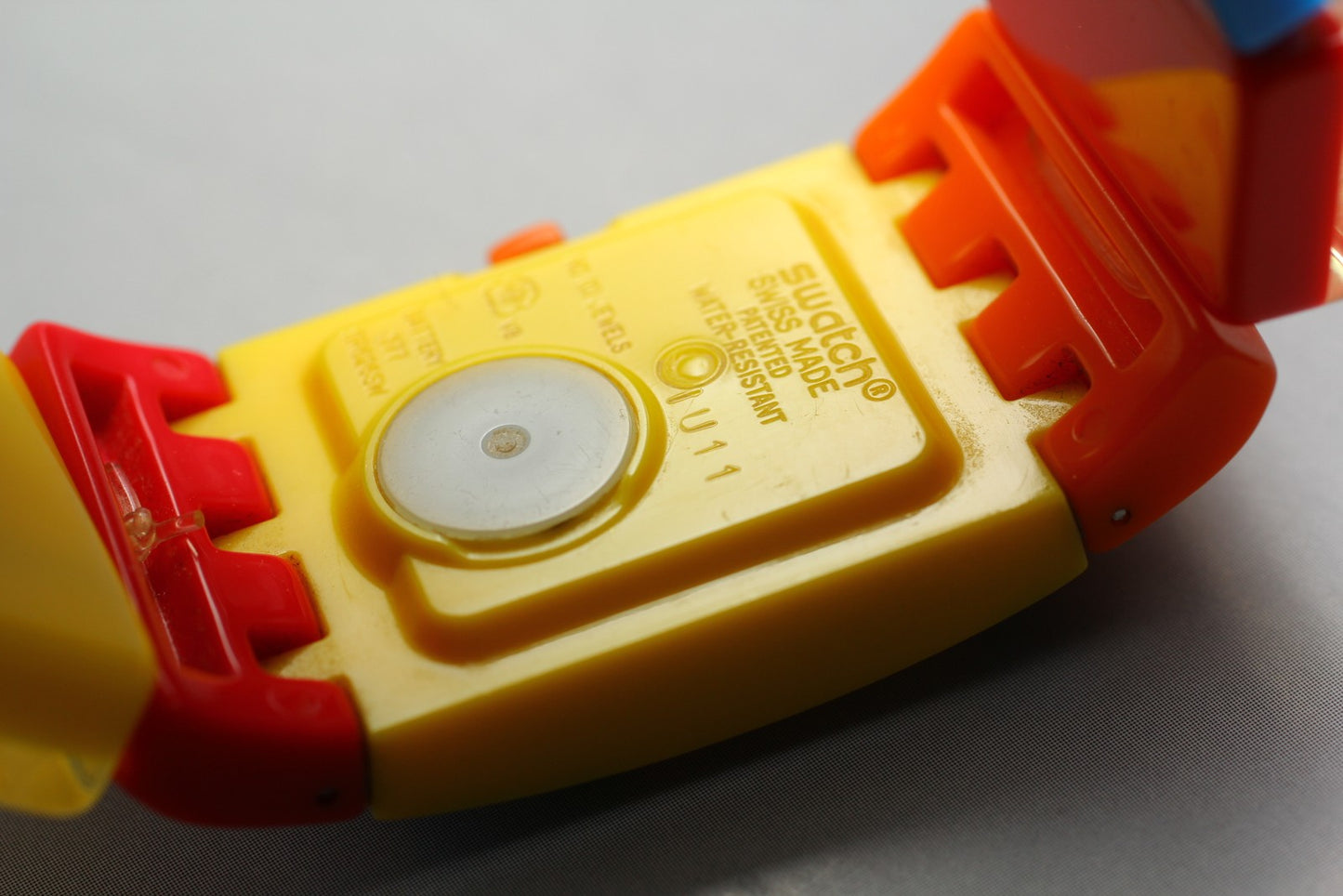 Exc+5 Swatch Colorido SUBJ101 Colorfull Band Quartz Unisex 24mm Watch From JAPAN