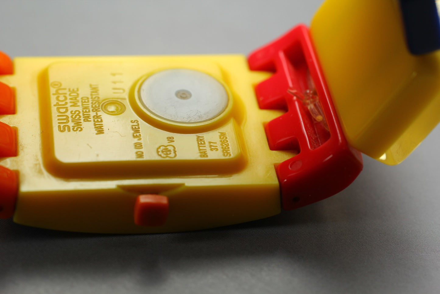 Exc+5 Swatch Colorido SUBJ101 Colorfull Band Quartz Unisex 24mm Watch From JAPAN