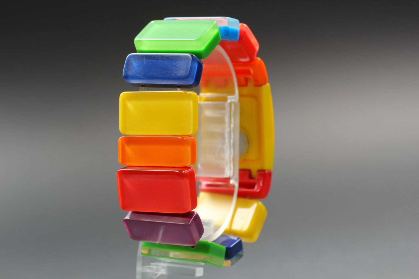 Exc+5 Swatch Colorido SUBJ101 Colorfull Band Quartz Unisex 24mm Watch From JAPAN