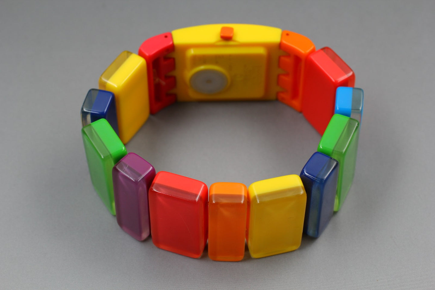 Exc+5 Swatch Colorido SUBJ101 Colorfull Band Quartz Unisex 24mm Watch From JAPAN