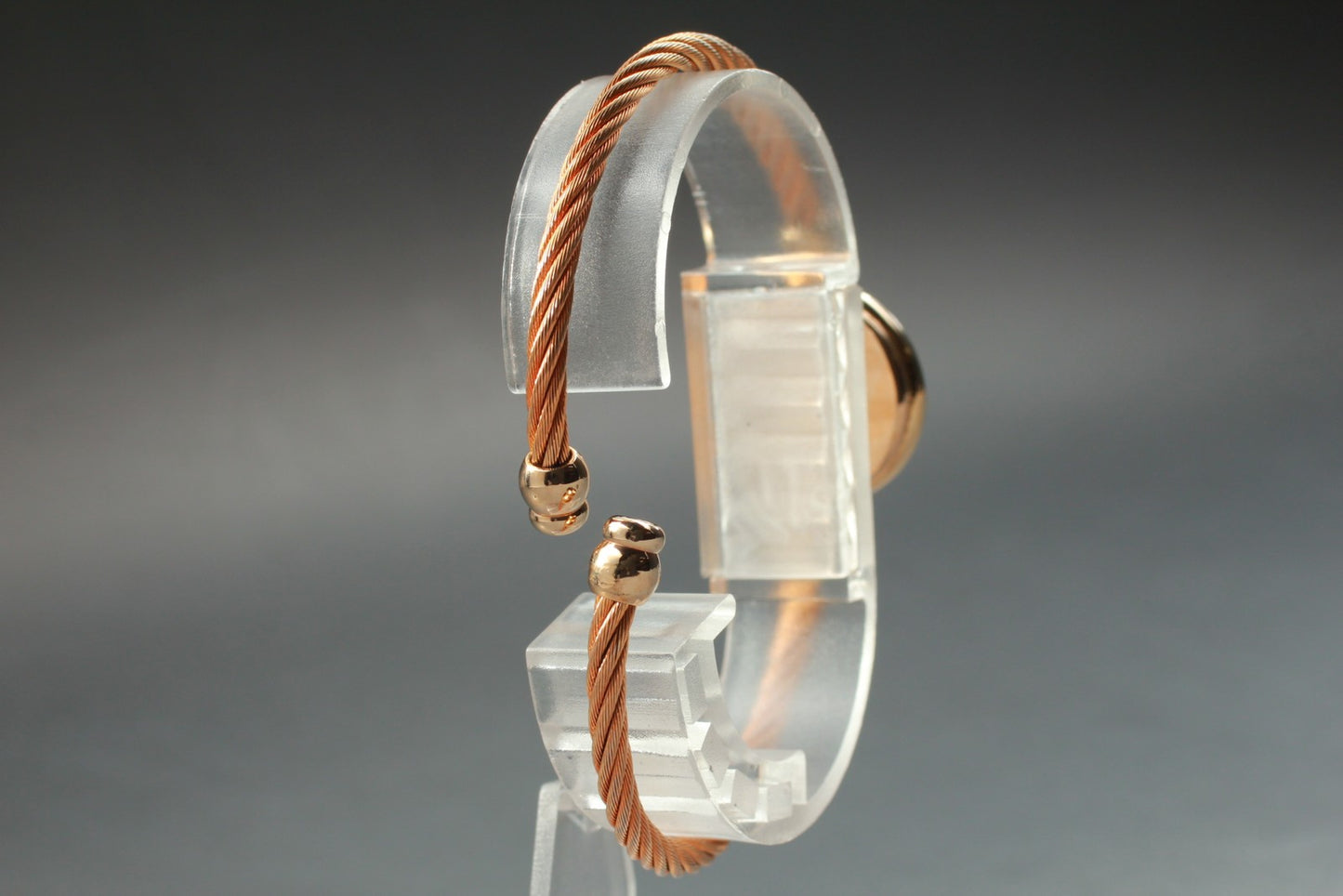 Exc+5 Vintage GUCCI 2700.2.L Black Dial Gold Wire Quartz 20mm Ladies Watch JAPAN