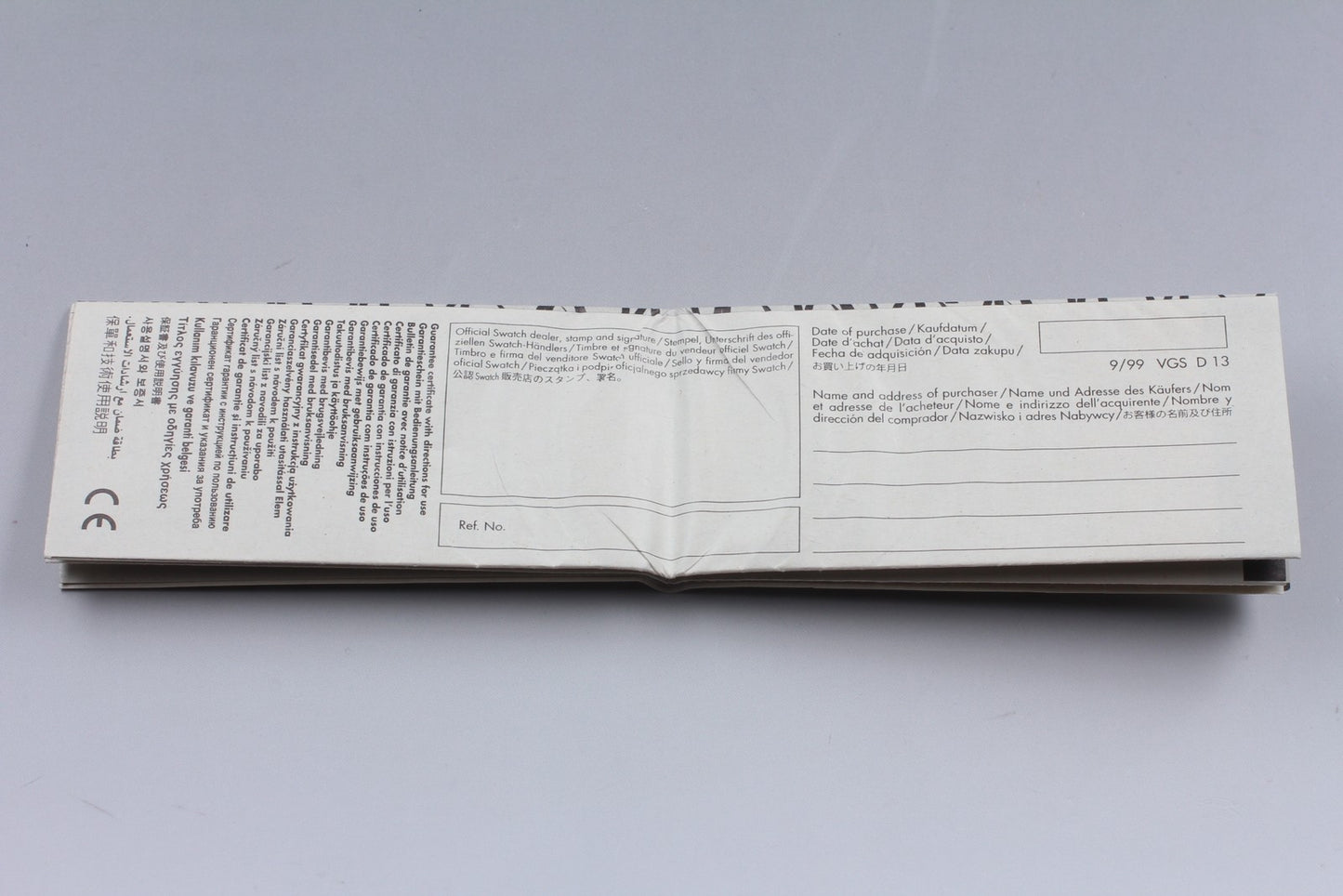 Full Set [Near MINT] Swatch Red Marine SDK114 200m 1994 38mm Men's Watch Box