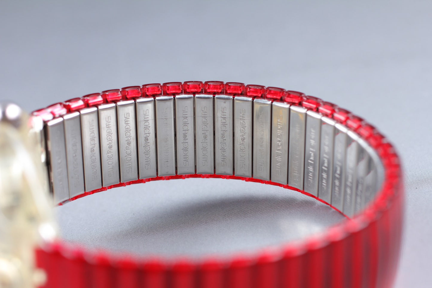 Full Set [Near MINT] Swatch Red Marine SDK114 200m 1994 38mm Men's Watch Box