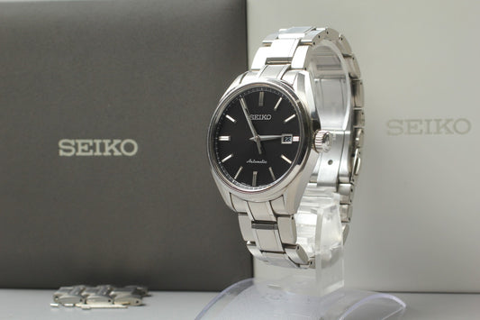 Exc+5 / Full Set Seiko Presage SARX035 6R15-03P0 Black Auto 39mm Men's Watch