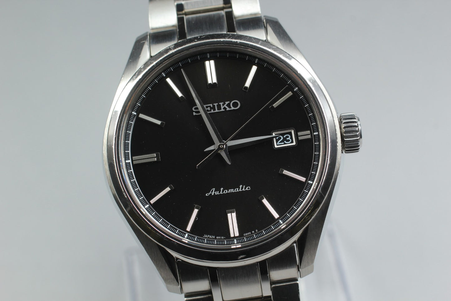 Exc+5 / Full Set Seiko Presage SARX035 6R15-03P0 Black Auto 39mm Men's Watch