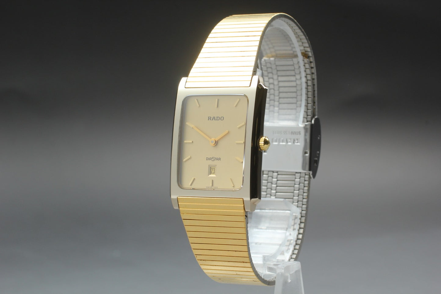 Original Bracelet MINT / Paper RADO DiaStar 160.0394.3 Gold Quartz Unisex Watch