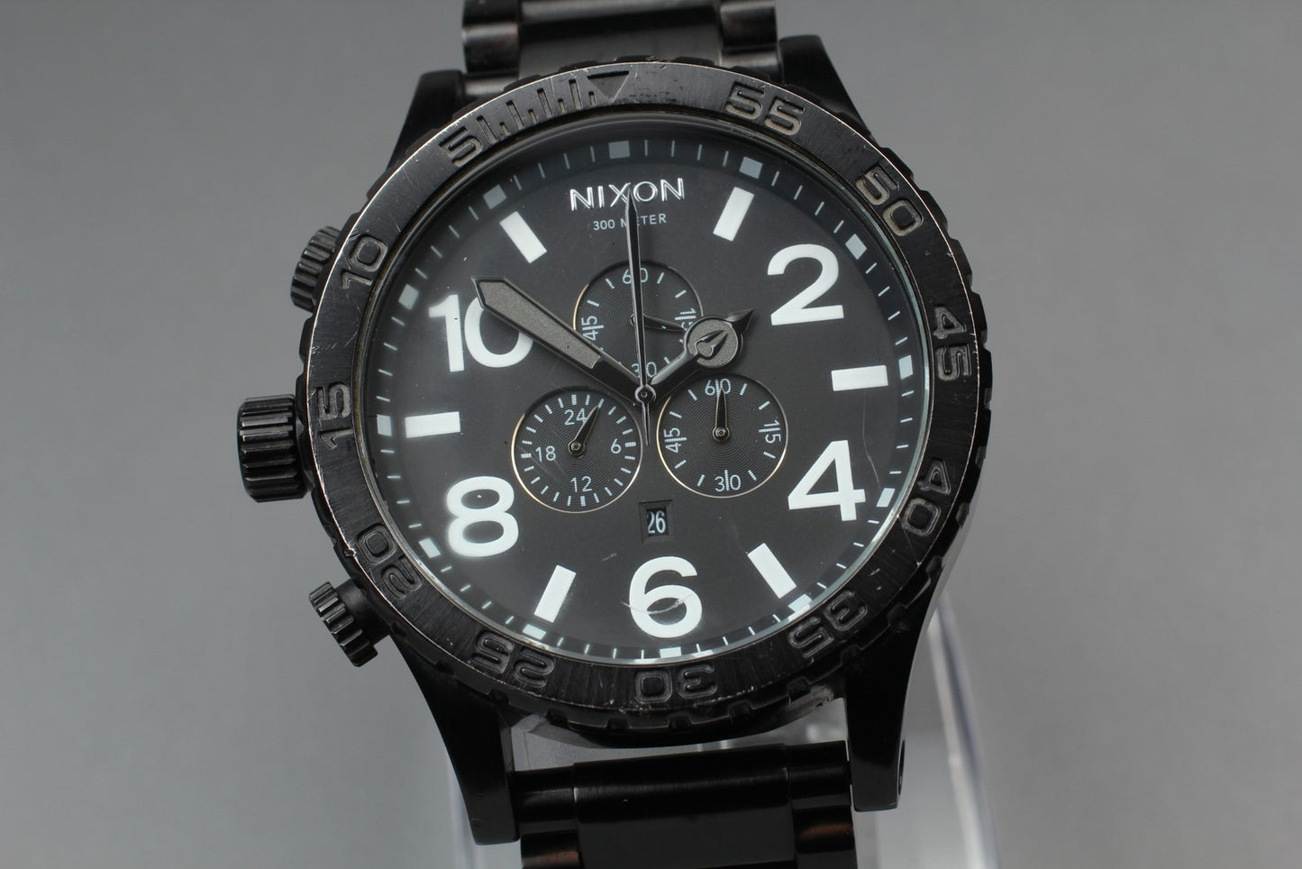 Exc+5 Full Set / Nixon Simplify 51-30 Chronograph 200m Quartz 51mm Men's Watch