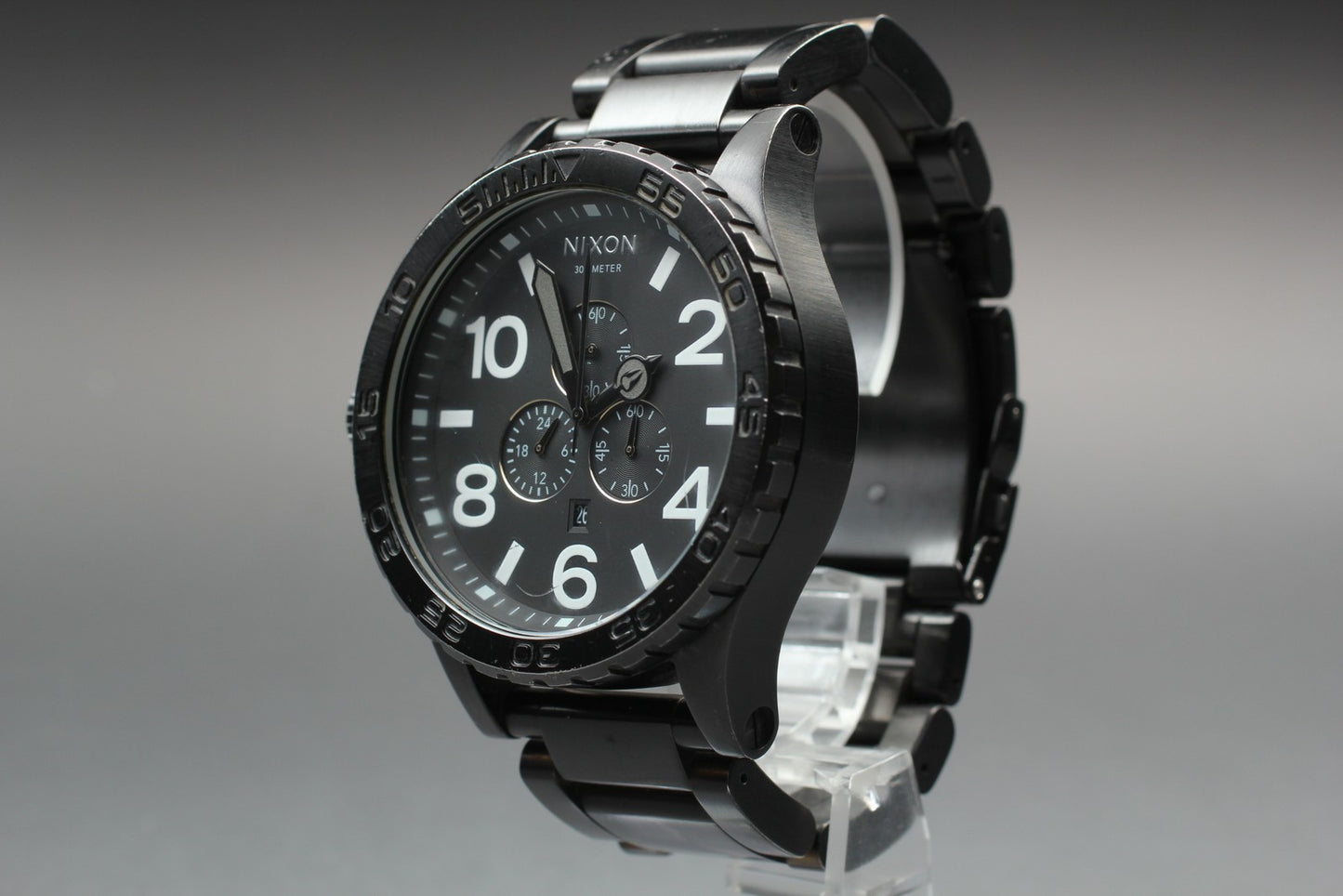 Exc+5 Full Set / Nixon Simplify 51-30 Chronograph 200m Quartz 51mm Men's Watch