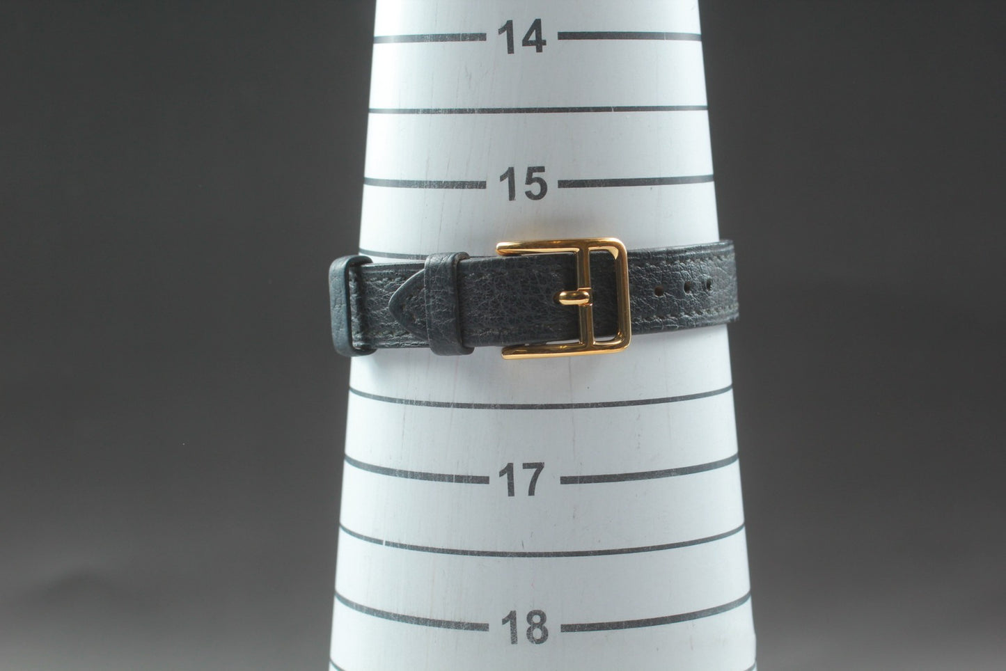 Exc+5 w/ Paper HERMES Kelly Ladies Watch Quartz Gold Padlock Black Dial Swiss