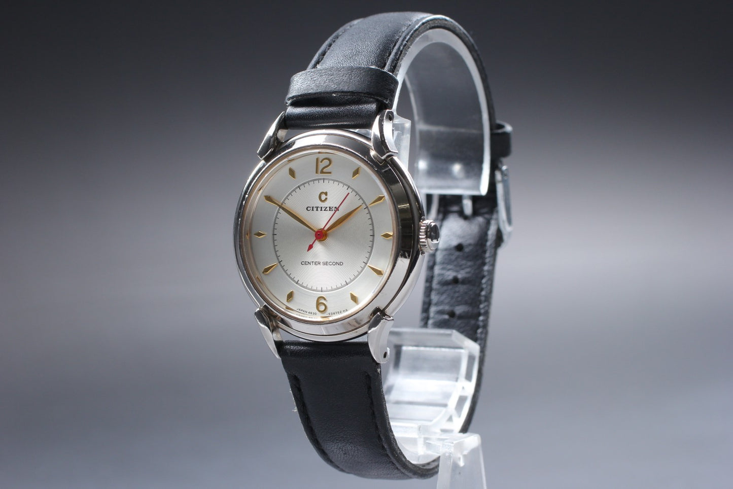 Near MINT Citizen Center Second 4630-E04752 SV925 33mm Quartz Men's Watch