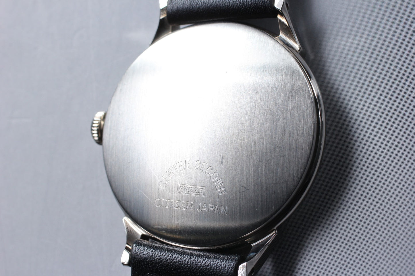Near MINT Citizen Center Second 4630-E04752 SV925 33mm Quartz Men's Watch