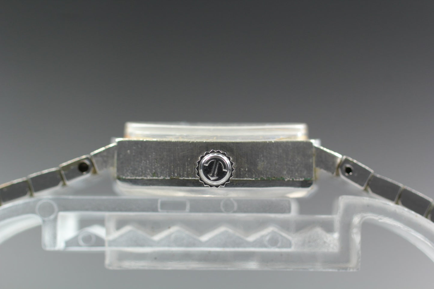 Vintage 1970s Exc+4 RADO Flare 601 Silver Textured Bracelet Manual Ladies Watch