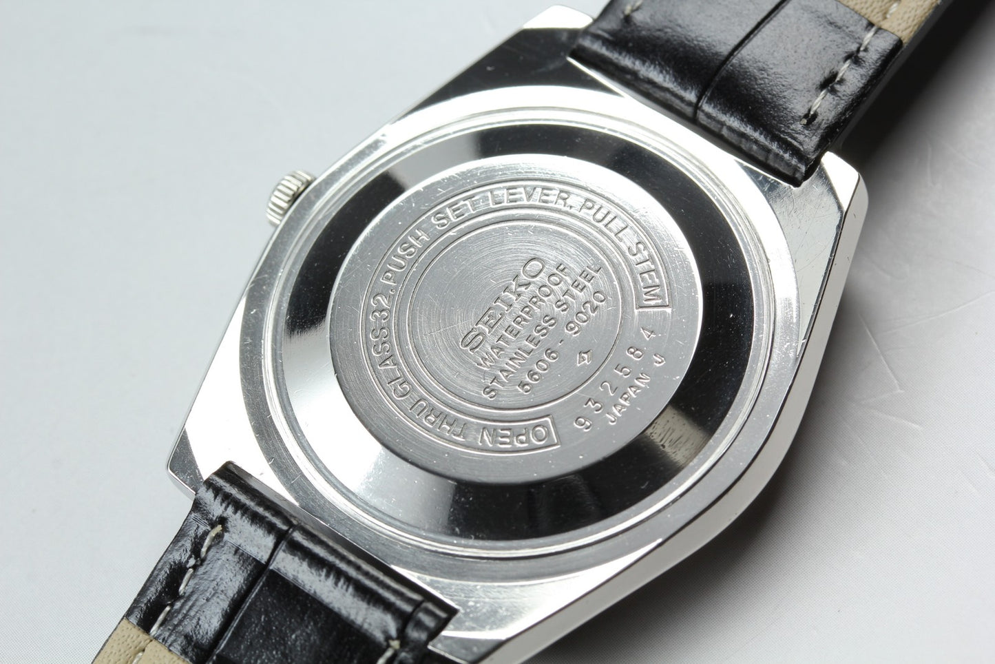 Vintage 1969 [Near MINT] SEIKO Lord Matic 5606-9020 Auto 39mm Men's Watch JAPAN