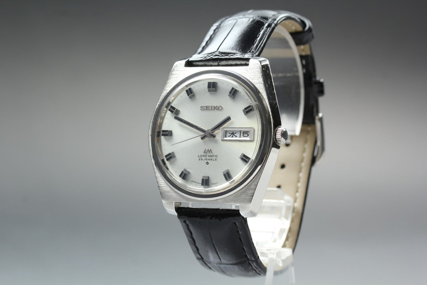 Vintage 1969 [Near MINT] SEIKO Lord Matic 5606-9020 Auto 39mm Men's Watch JAPAN