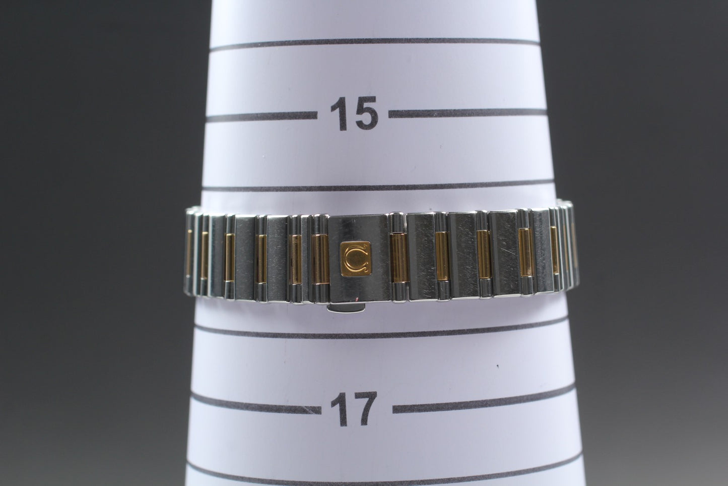 N MINT OMEGA Constellation Mini Iris 895.1243 Cal.1456 Diamond Qz Ladies Watch