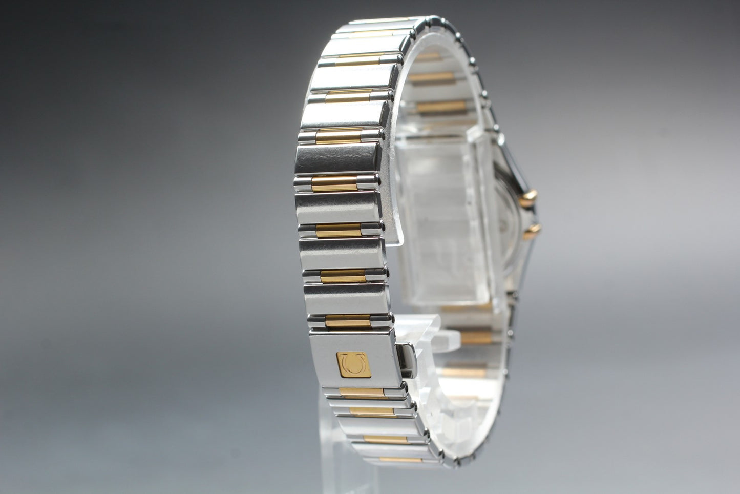 N MINT OMEGA Constellation Mini Iris 895.1243 Cal.1456 Diamond Qz Ladies Watch