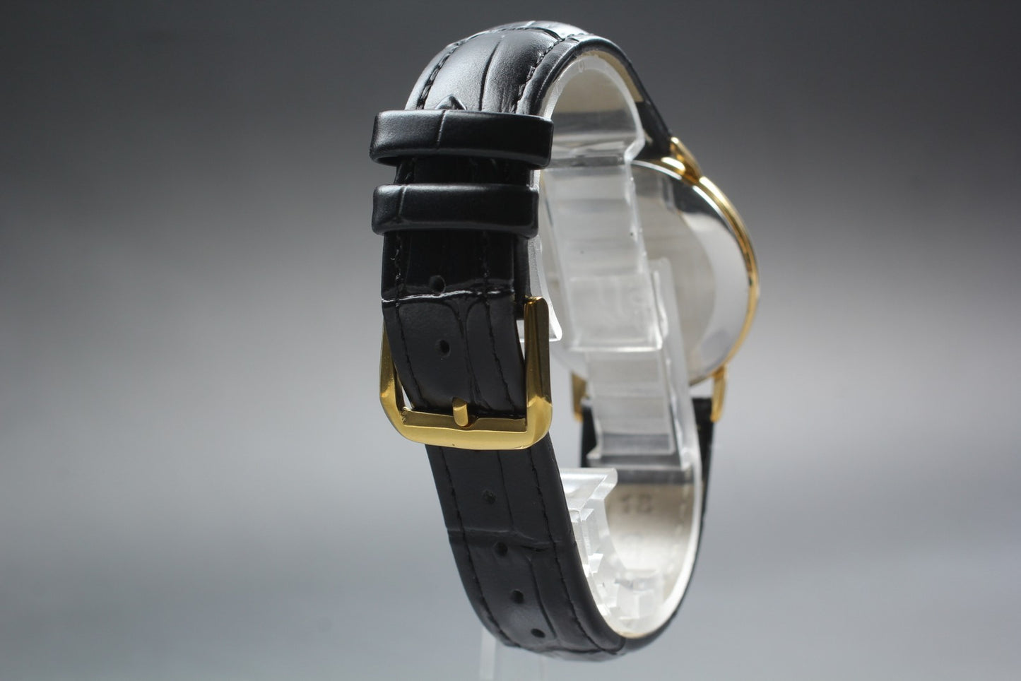 Vintage [Exc+5] OMEGA De Ville 1351 Gold Quartz Push Crown 33mm Men's Watch