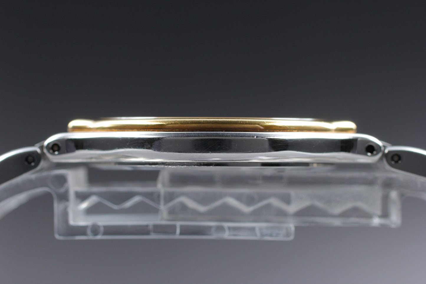 Near MINT OMEGA De Ville Symbol 196.0316 Cal.1436 18K Quartz 32mm Men's Watch