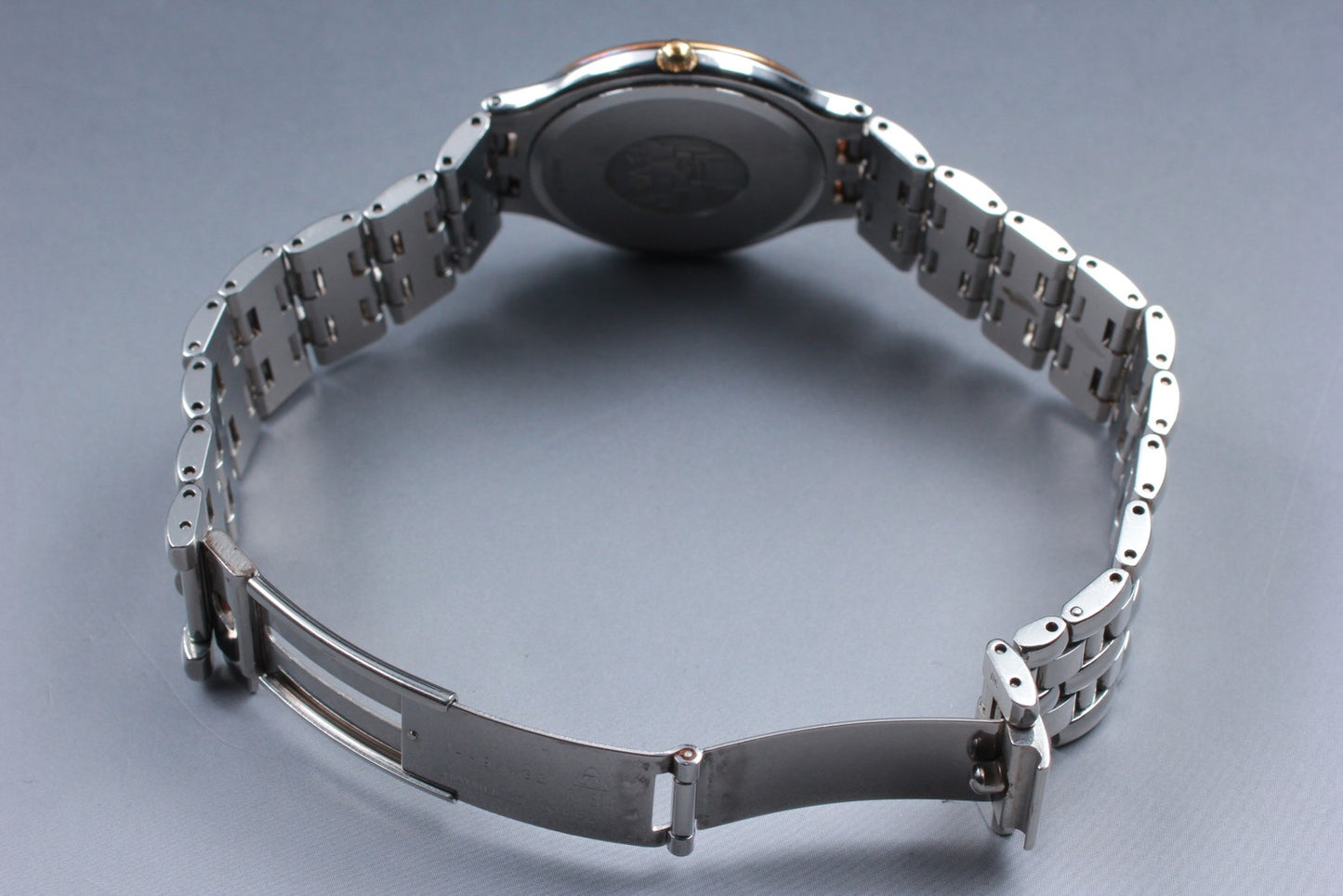 Near MINT OMEGA De Ville Symbol 196.0316 Cal.1436 18K Quartz 32mm Men's Watch