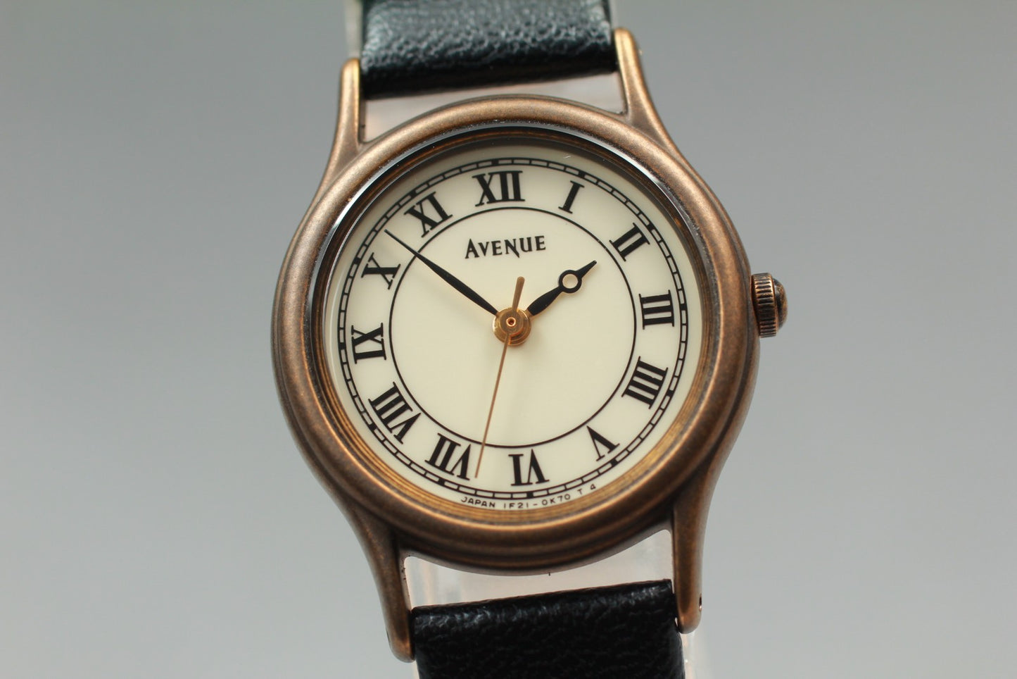 1992 [N MINT] Seiko Avenue 1F21-0G50 Gold Roman Quartz Quartz 22mm Ladies Watch