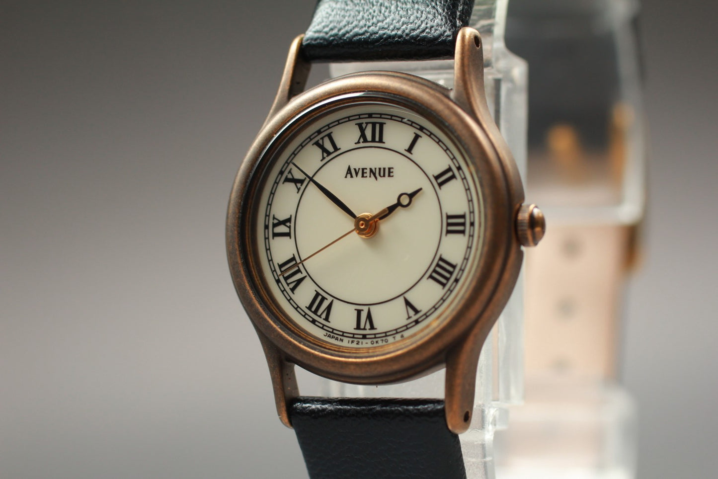 1992 [N MINT] Seiko Avenue 1F21-0G50 Gold Roman Quartz Quartz 22mm Ladies Watch